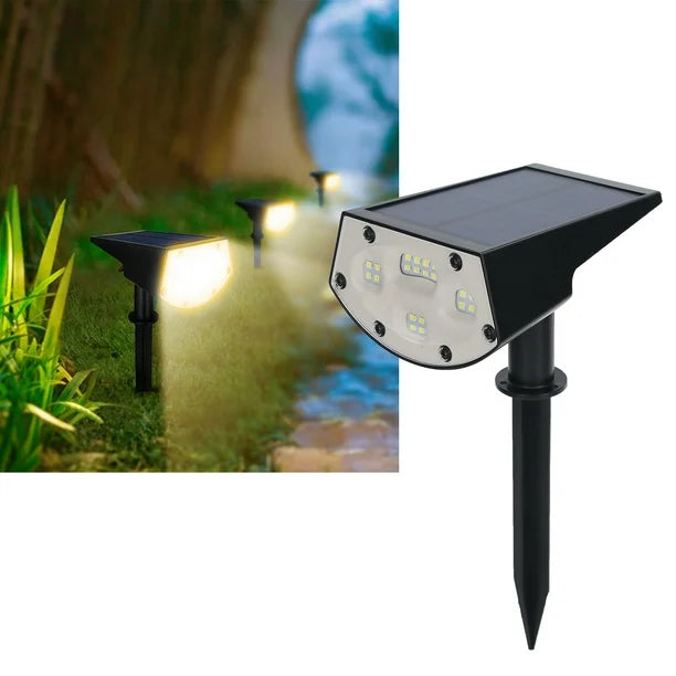 Estaca Solar LED 2 en 1
