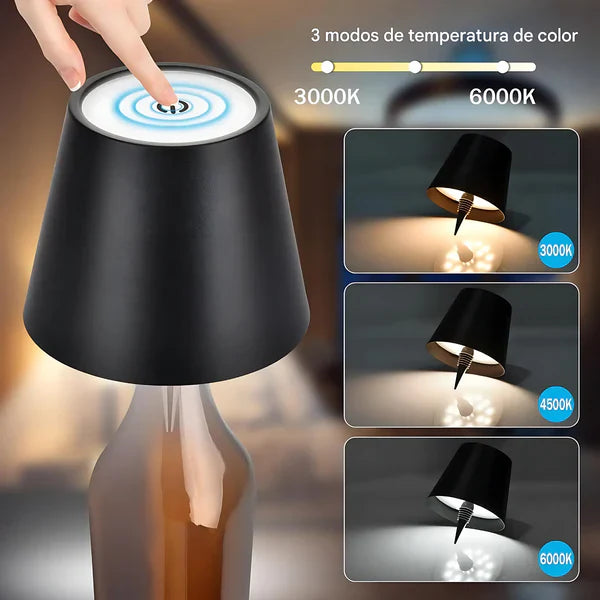 Lampara Touch para Botella