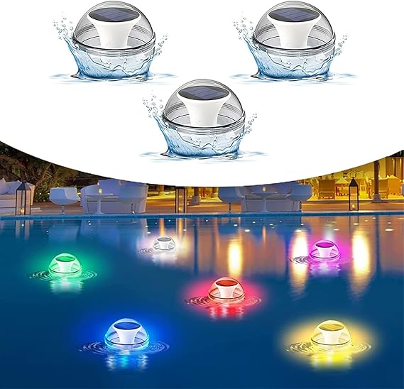 Luz Flotante Solar RGB