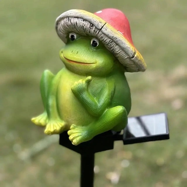 Estaca Solar Sapito  🐸