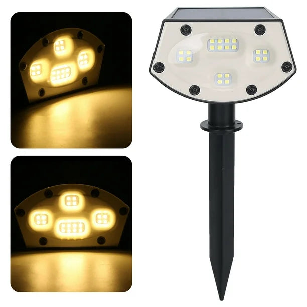 Estaca Solar LED 2 en 1