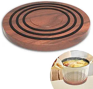 Salvamanteles magnéticos de madera