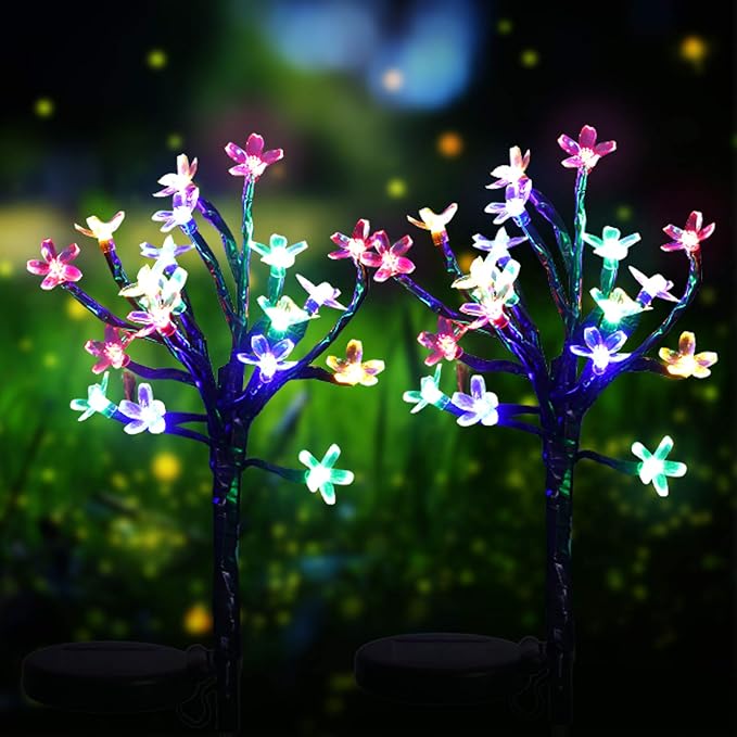 Estaca Ramas de Flores Solares