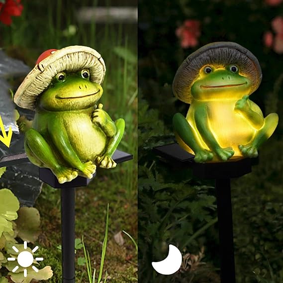 Estaca Solar Sapito  🐸