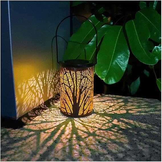 Jarron Solar Efecto Arbol
