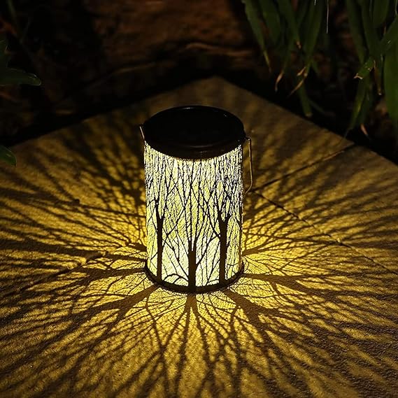 Jarron Solar Efecto Arbol