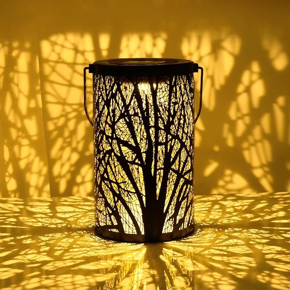 Jarron Solar Efecto Arbol