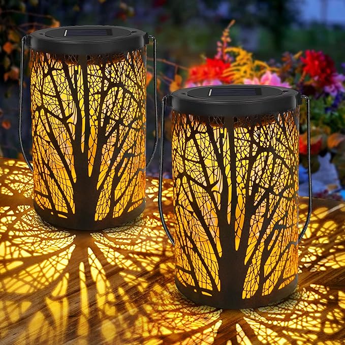 Jarron Solar Efecto Arbol