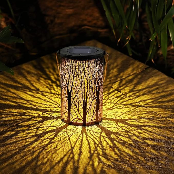 Jarron Solar Efecto Arbol