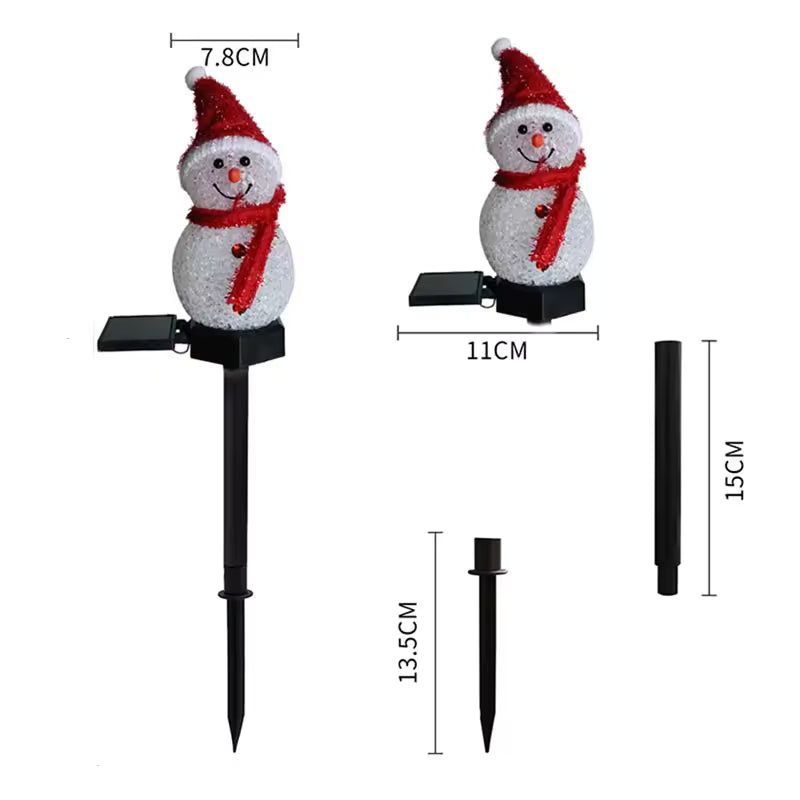Estacas Muñecos de nieve