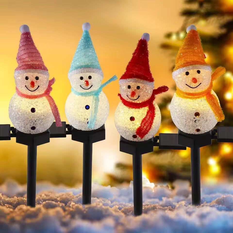 Estacas Muñecos de nieve