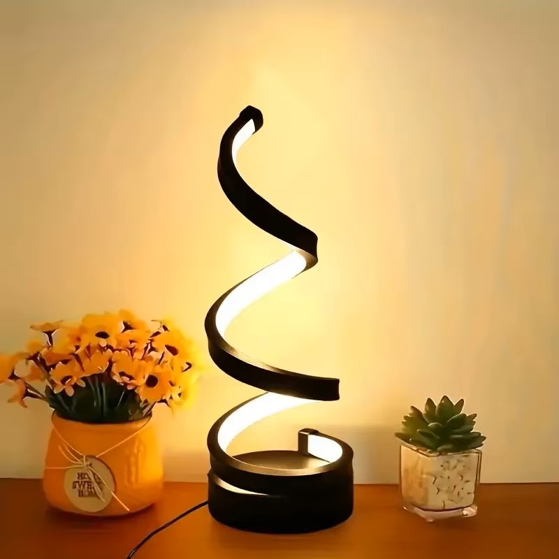 Lampara de mesa Espiral 46 cm