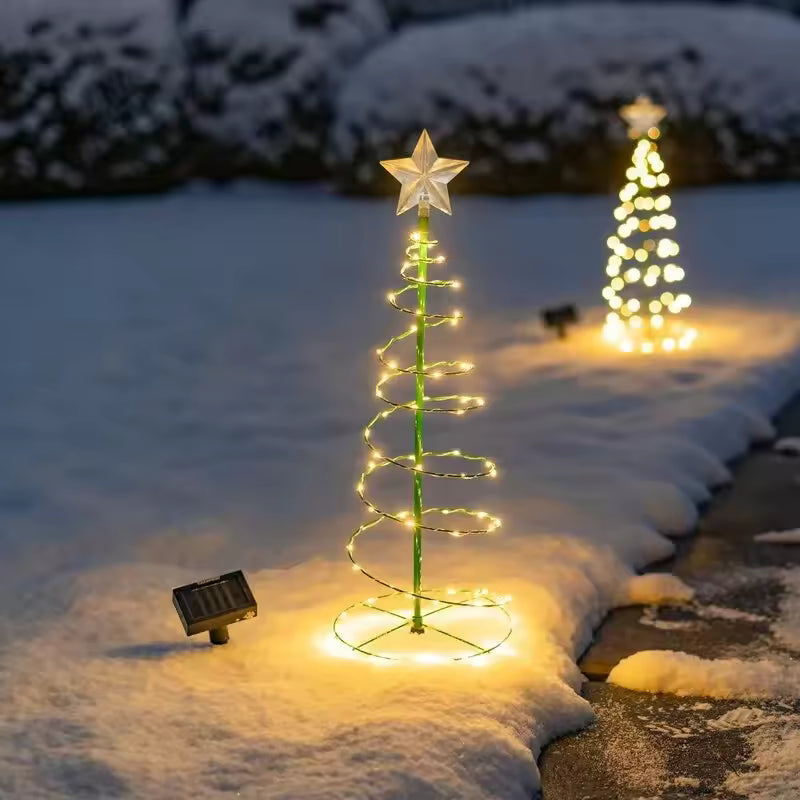 Estaca Arbol Navidad Solar 1 Metro