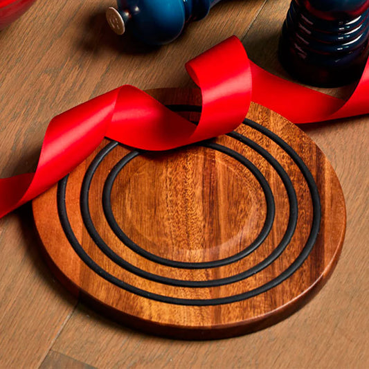 Salvamanteles magnéticos de madera