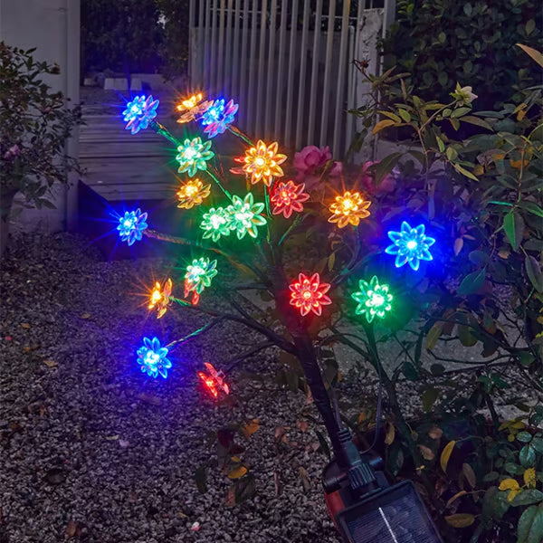 Estaca Ramas de Flores Solares