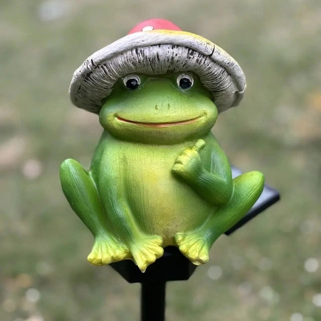 Estaca Solar Sapito  🐸