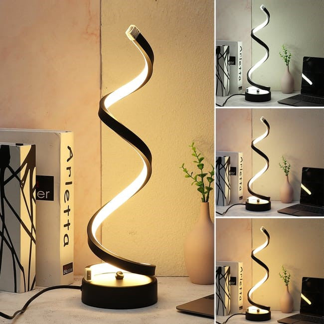 Lampara de mesa Espiral 46 cm