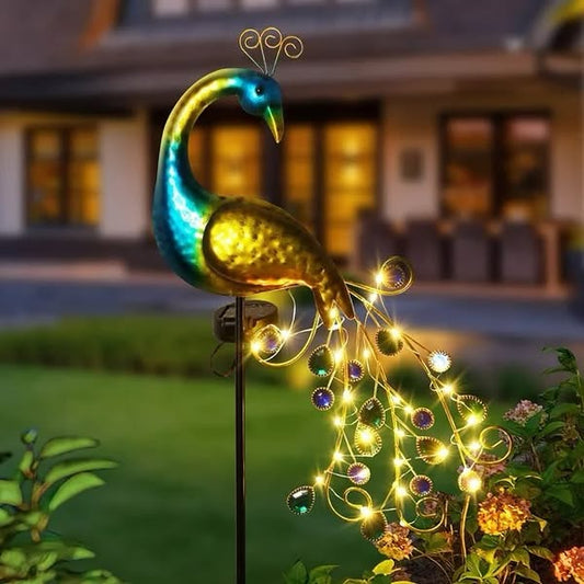 Estaca Solar Pavo Real 🦚 110 Cm