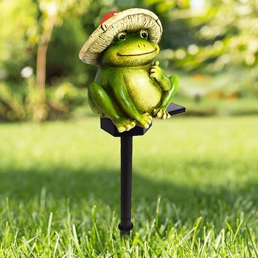 Estaca Solar Sapito  🐸