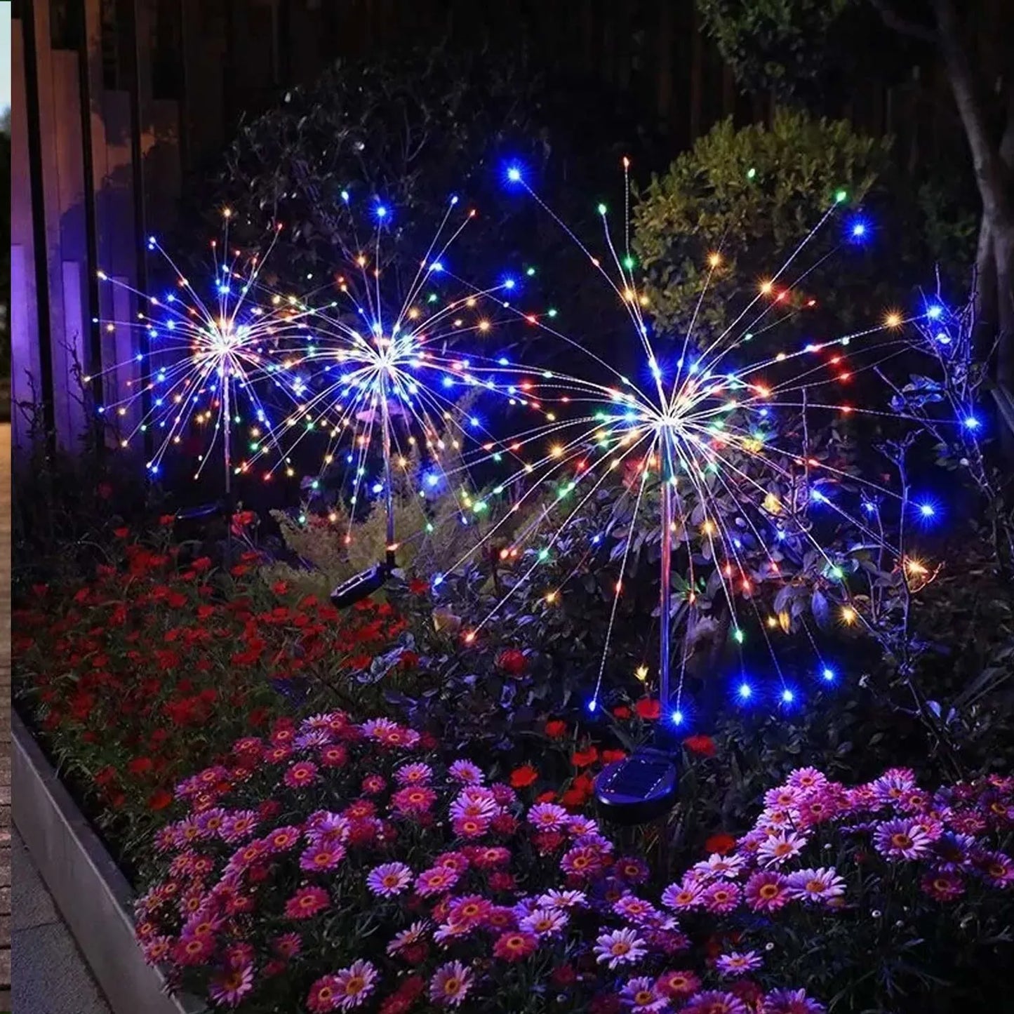 Estaca Luces Colores